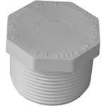 Xirtec 140 435625 Pipe Plug 1 1 4 In MPT PVC White SCH 40 Schedule